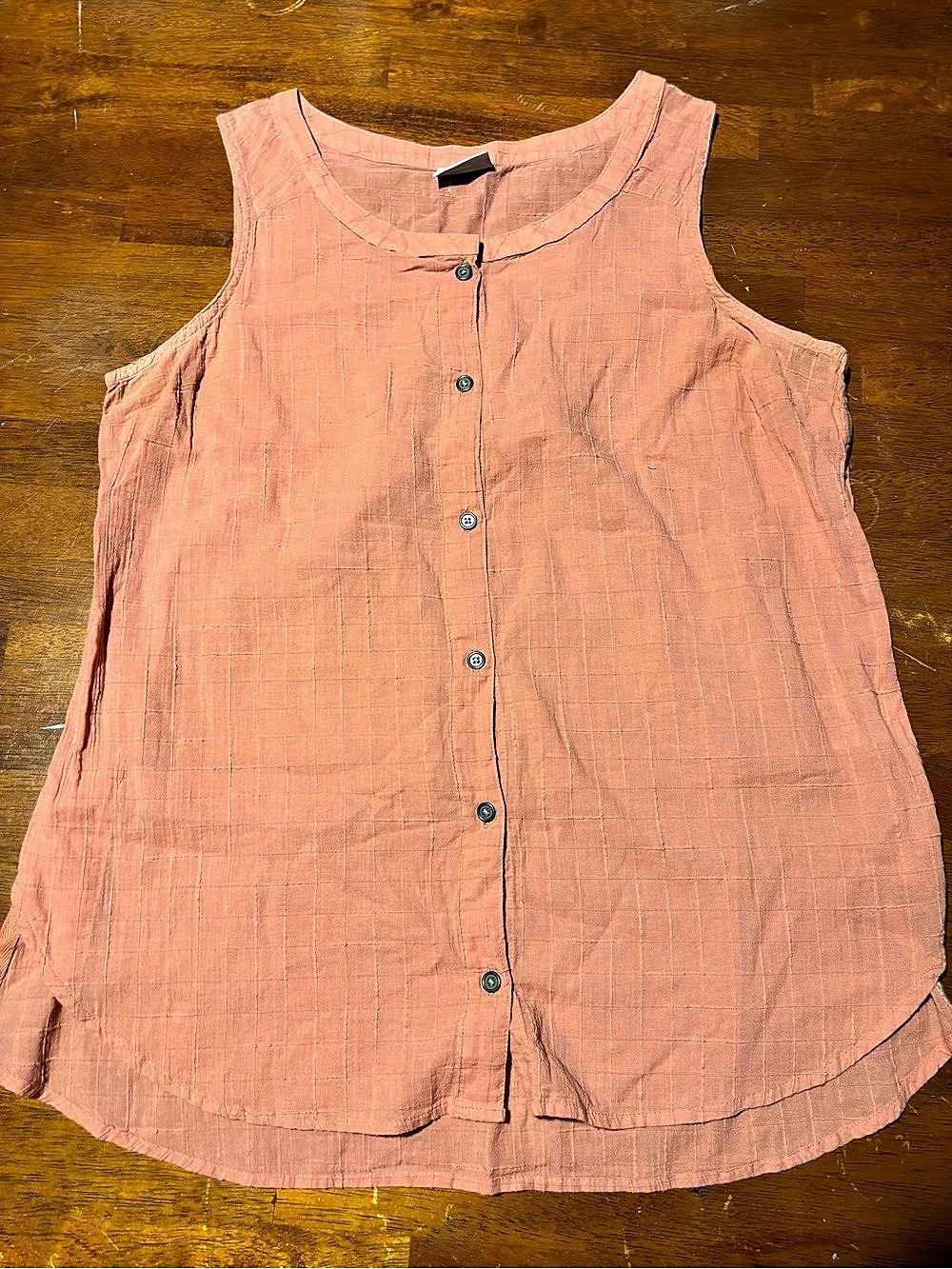 Columbia PFG Tamiami Sleeveless Shirt Pink Large